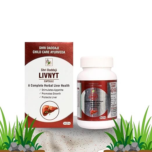 Shri Daddaji LIVNYT Capsule – Ayurvedic Liver Care Supplement 