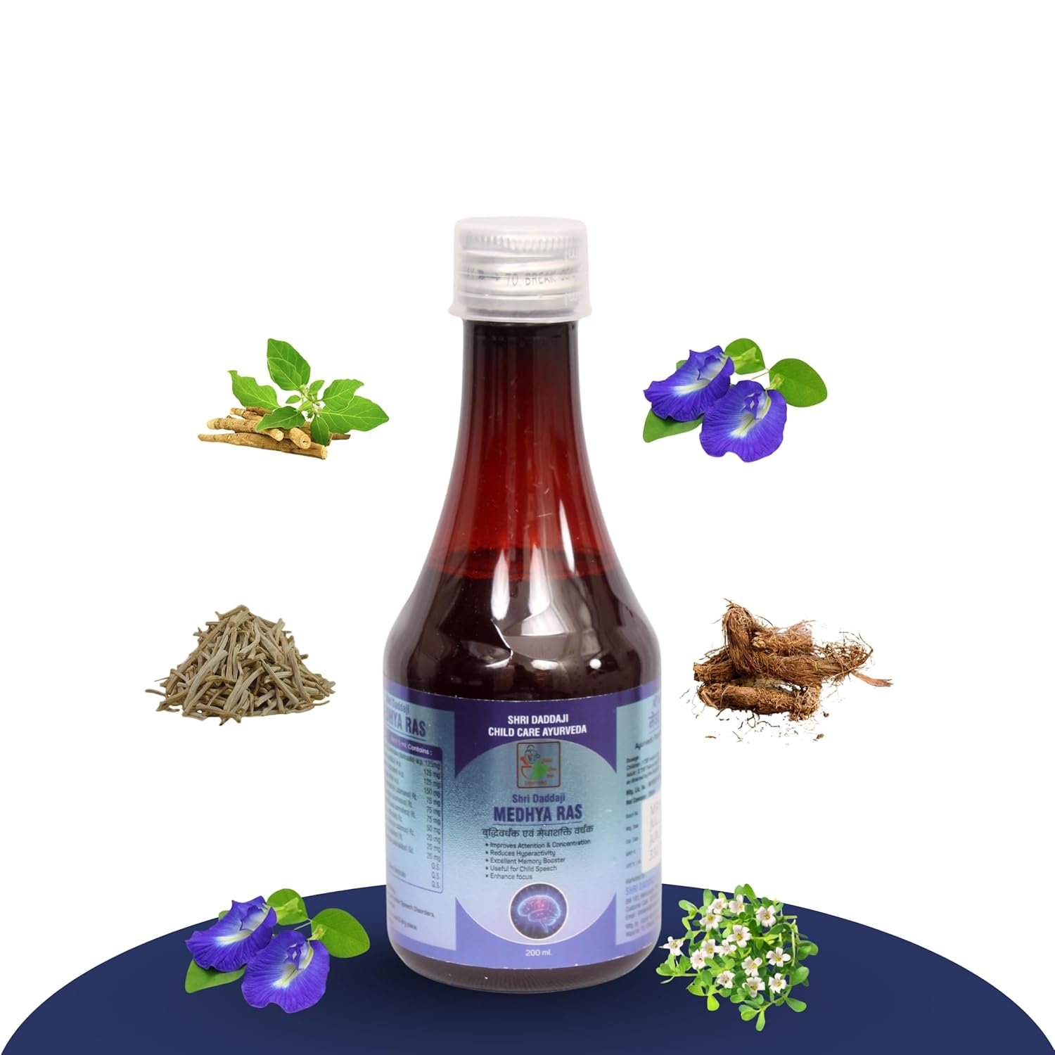 Shri Daddaji Medhya Ras Syrup 200ml 