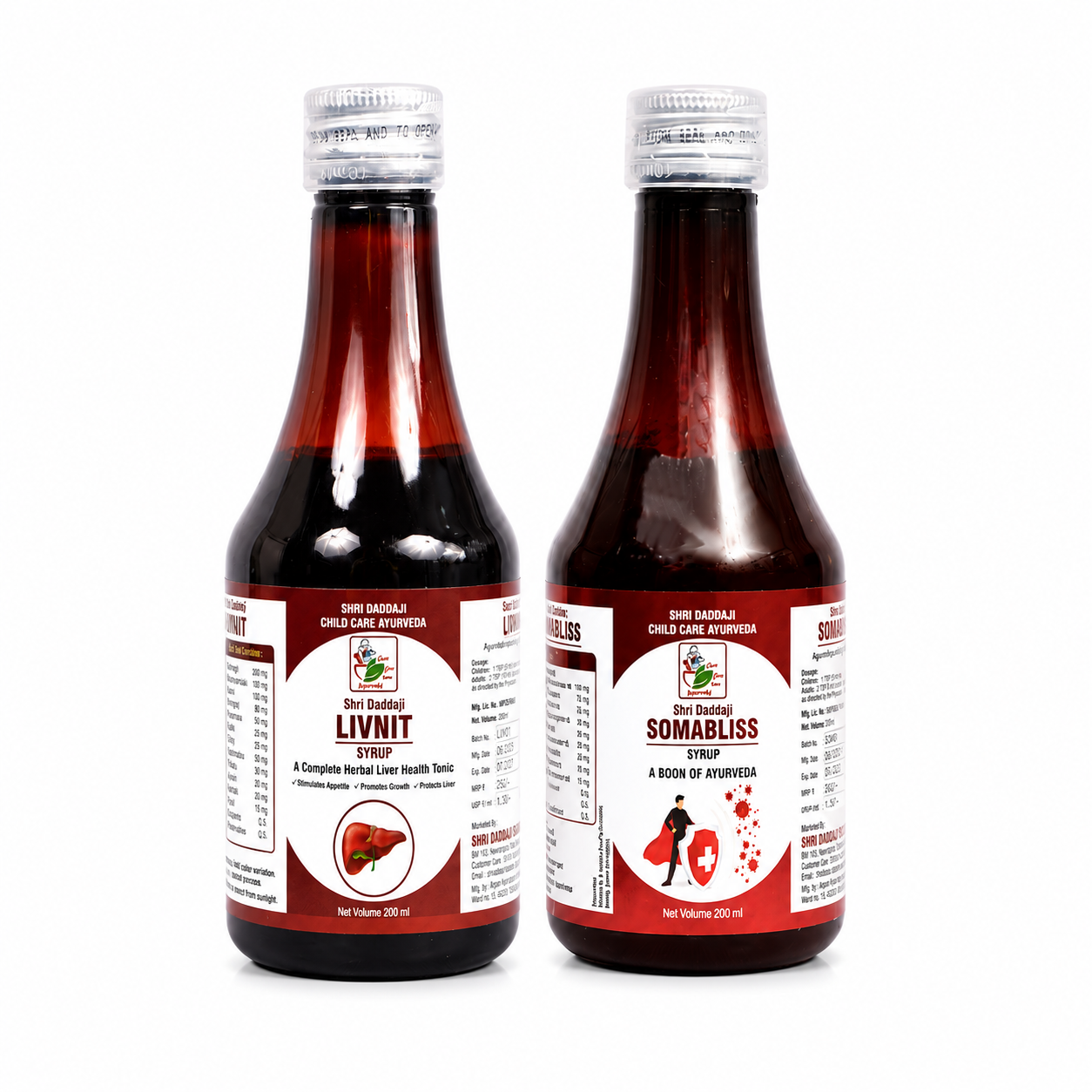 Livnit + SomaBliss Syrup Combo Pack