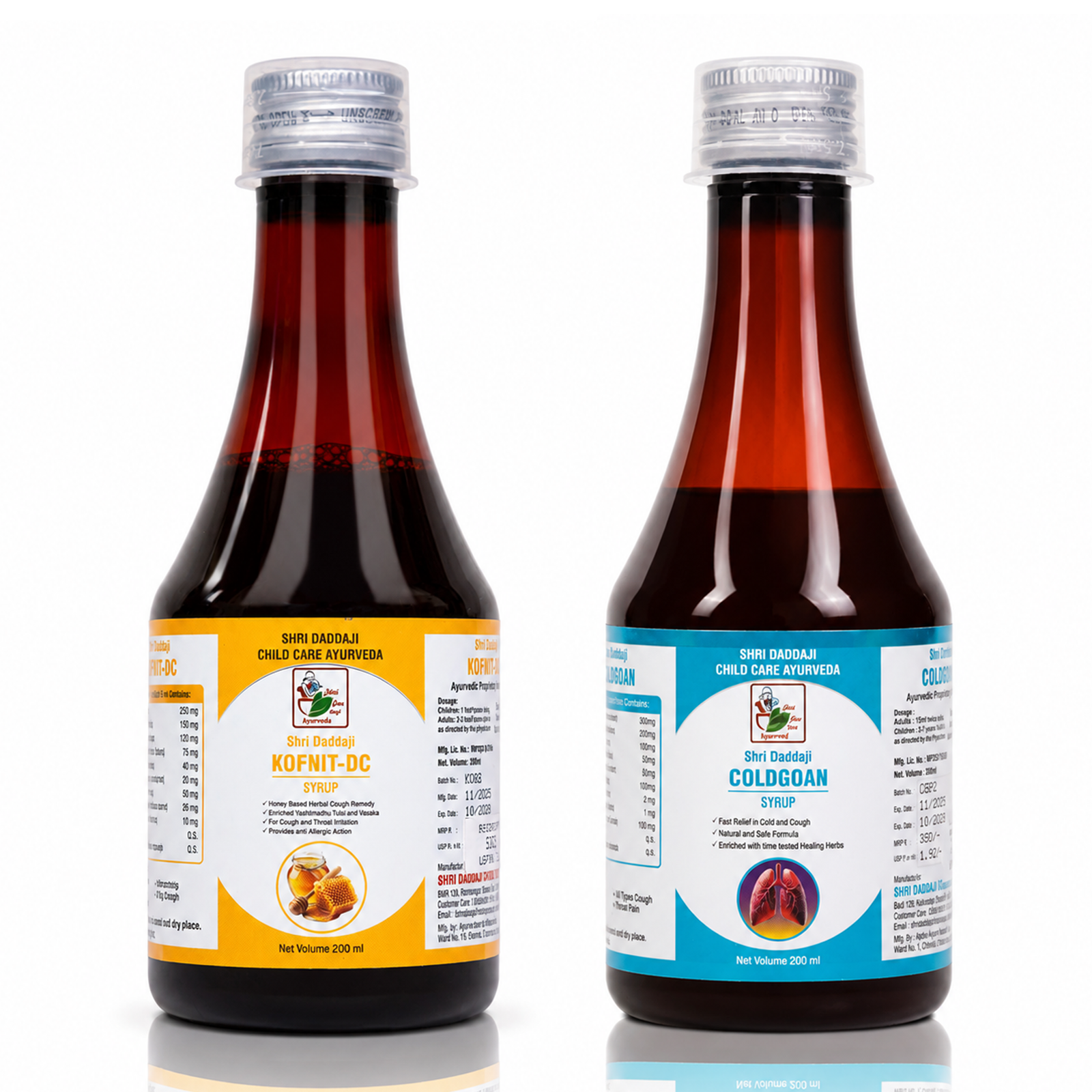 Kofnit - DC + Coldgoan Syrup Combo Pack